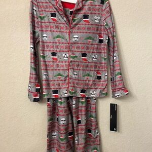 Star Wars Gray and Red Kids Pajama Set